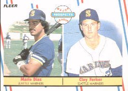 1988 Fleer Baseball Cards       649     Mario Diaz/Clay Parker RC